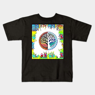 tree graffiti 777 Kids T-Shirt